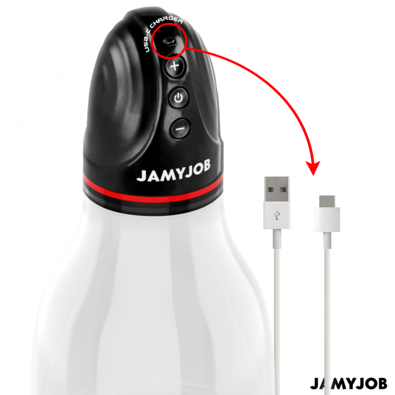 Jamyjob - pompa automatica per testicoli xpand lite 3 livelli di aspirazione grigio