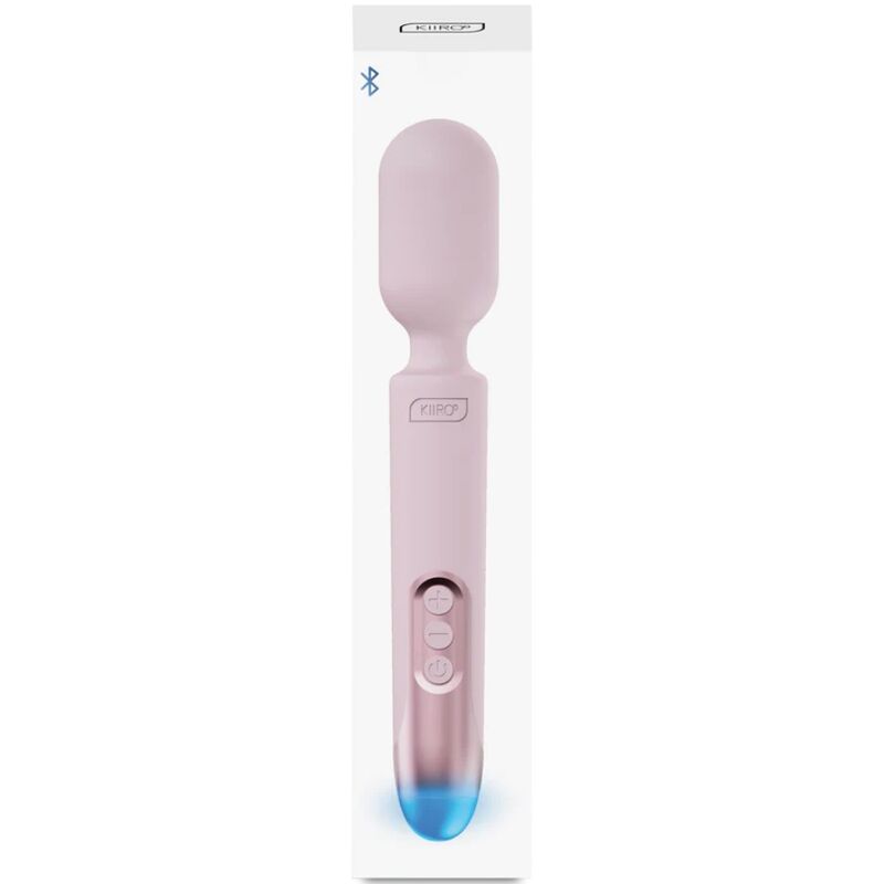 Kiiroo - prowand vibratore wand telecomando + app gratuita rosa