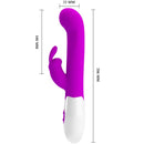 Pretty love - vibratore centaur coniglio 30 modalità di vibrazione viola