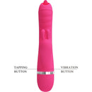 Pretty love - vibratore multifunzione coniglio phoenix rosa