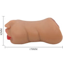 Crazy bull - zoey doppio masturbatore bocca e vagina carne