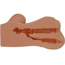 Crazy bull - hannah doppio masturbatore vagina e ano realistico mulatto