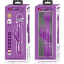 Pretty love - dejon 3 in 1 multifunzione vibratore coniglio viola