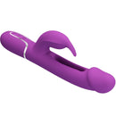 Pretty love - kampas 3 in 1 multifunzione vibratore coniglio viola
