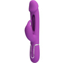 Pretty love - kampas 3 in 1 multifunzione vibratore coniglio viola