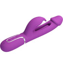 Pretty love - kampas 3 in 1 multifunzione vibratore coniglio viola