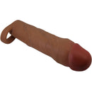 Pretty love - guaina per pene hani con estensione 5 cm mulatto