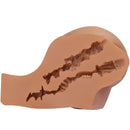 Crazy bull - vibratore kylie ass con vagina e ano realistici carne telecomando