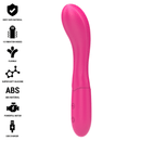 Intense - lisette vibratore 19 cm flessibile 10 vibrazioni rosa