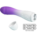 Pretty love - vibratore elemental g-spot 30 vibrazioni viola
