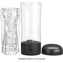 Pretty love - tamara masturbatore maschile vibratore multi-velocità nero