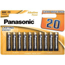 Panasonic - batteria alcalina bronzo aa lr6 blister*20