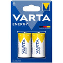 Varta - energy batteria alcalina c lr14 blister*2