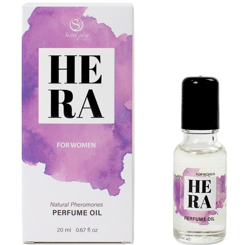 Secretplay - hera profumo naturale feromoni in olio per donna 20 ml