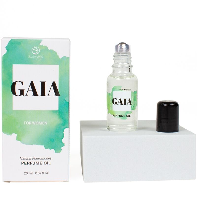 Secretplay - gaia profumo naturale feromoni in olio per donna 20 ml