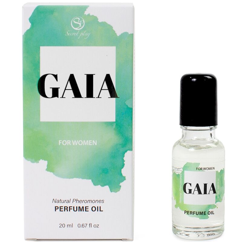 Secretplay - gaia profumo naturale feromoni in olio per donna 20 ml