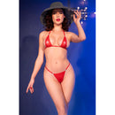 Chilirose - cr 4840 micro bikini rosso s/m