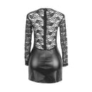 Subblime - 955601 abito manica lunga con pizzo nero l/xl