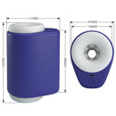 Pretty love - dj lady masturbatore maschile con vibrazione 5 impostazioni viola