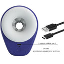 Pretty love - dj lady masturbatore maschile con vibrazione 5 impostazioni viola