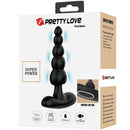 Pretty love - sidney vibratore anale 10 vibrazioni nero