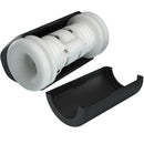 Pretty love - dj girl masturbatore maschile con vibrazione 5 impostazioni negro