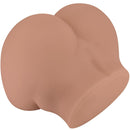 Crazy bull - bernace ass vibratore con vagina realistica e ano carne telecomando