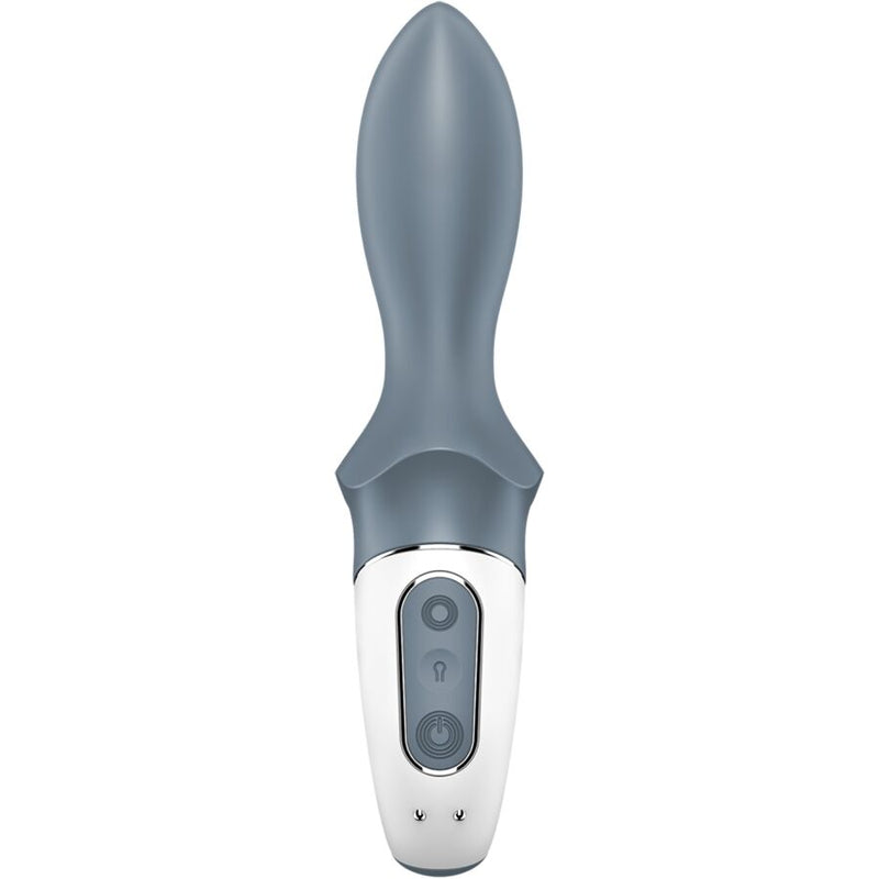 Satisfyer - air pump booty 1 vibratore anale gonfiabile grigio