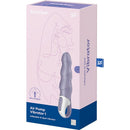Satisfyer - vibratore a pompa d'aria 1 vibratore gonfiabile punto g viola