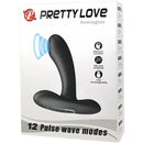 Pretty love - remington massaggiatore vibrante anale e vaginale nero
