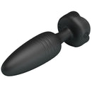 Pretty love - tarion plug anale con luce led nero 12,5 cm