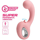 Pretty love - erynnyes vibratore punto g + stimolatore clitorideo 10 vibrazioni rosa