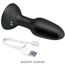 Pretty love - hubert anal plug con 7 modalità di vibrazione