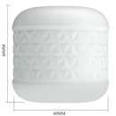 Pretty love - masturbatore maschile bianco crystle