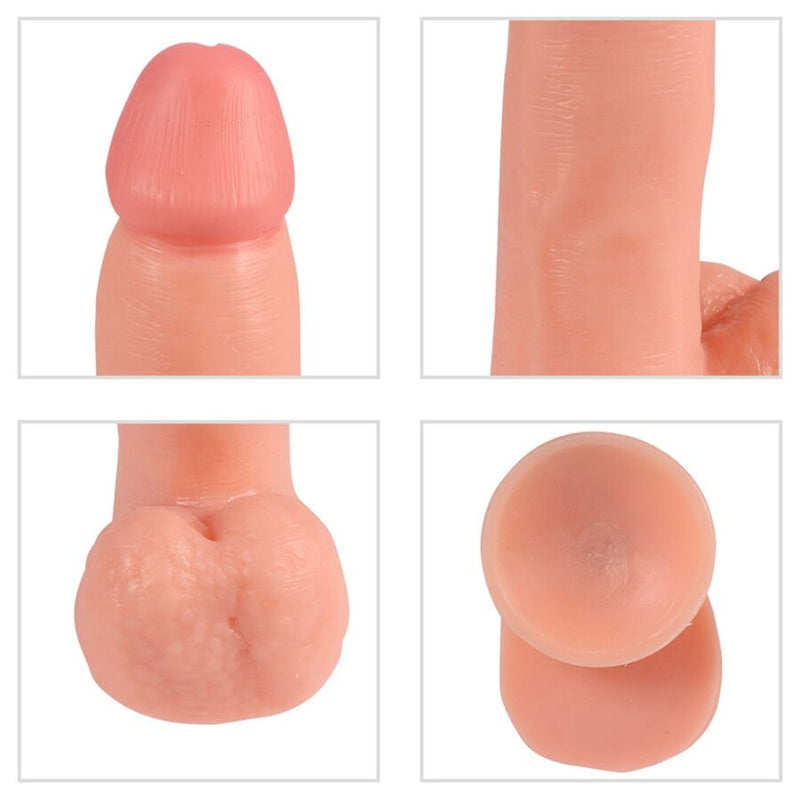 Shequ - dildo vibrante phantom con telecomando 20 cm