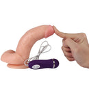 Shequ - kassadin vibratore dildo con telecomando 17,5 cm