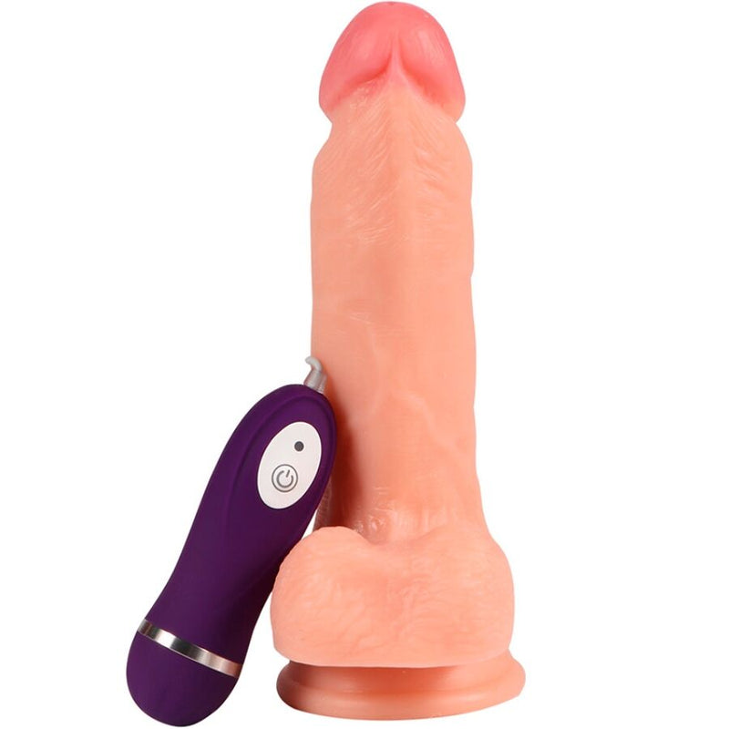 Shequ - dildo vibratore iron dragon con telecomando 17,5 cm