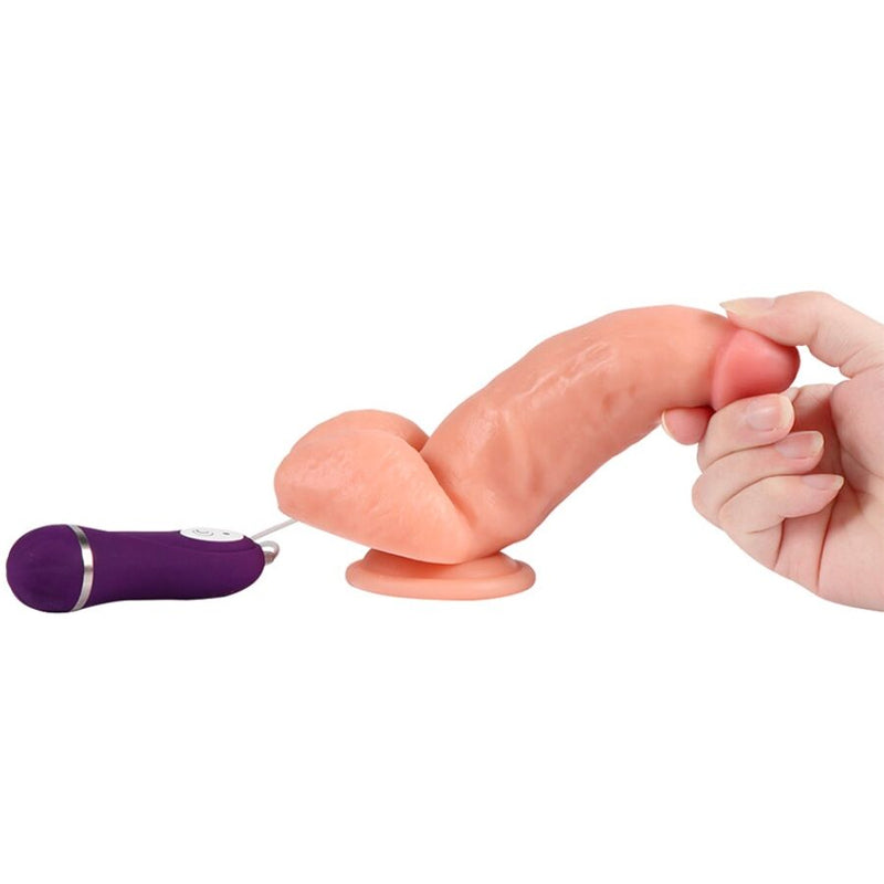 Shequ - dildo vibratore soldato con telecomando 16 cm