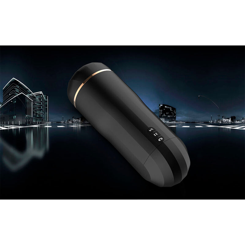 Shequ - masturbatore vagina neve con vibrazione e onde stimolanti