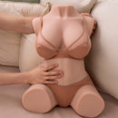 Xise - dania thrusting torso realistico con vibrazione femminile 52 cm