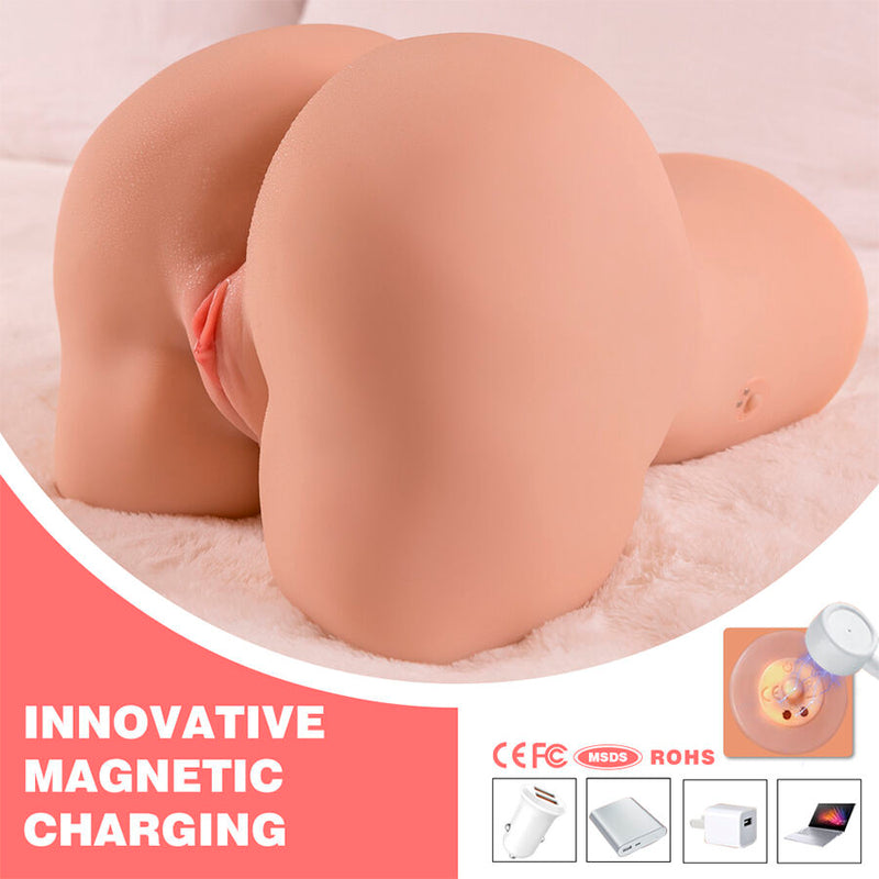 Xise - danae thrusting realistico masturbatore vagina con vibrazione multi-posizione