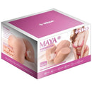 Xise - maya sucking masturbatore realistico vagina e ano con vibrazione e onde stimolanti 4,5 kg