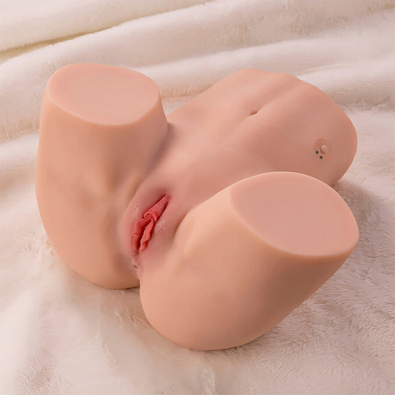 Xise - maya sucking masturbatore realistico vagina e ano con vibrazione e onde stimolanti 4,5 kg