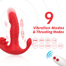 Armony - vibratore anale panty c e stimolatore punto g telecomando rosso