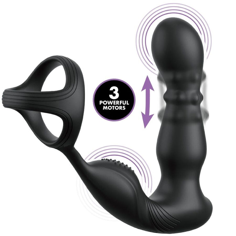 Collezione anal fantasy elite - anello anale vibrante e massaggiatore con telecomando
