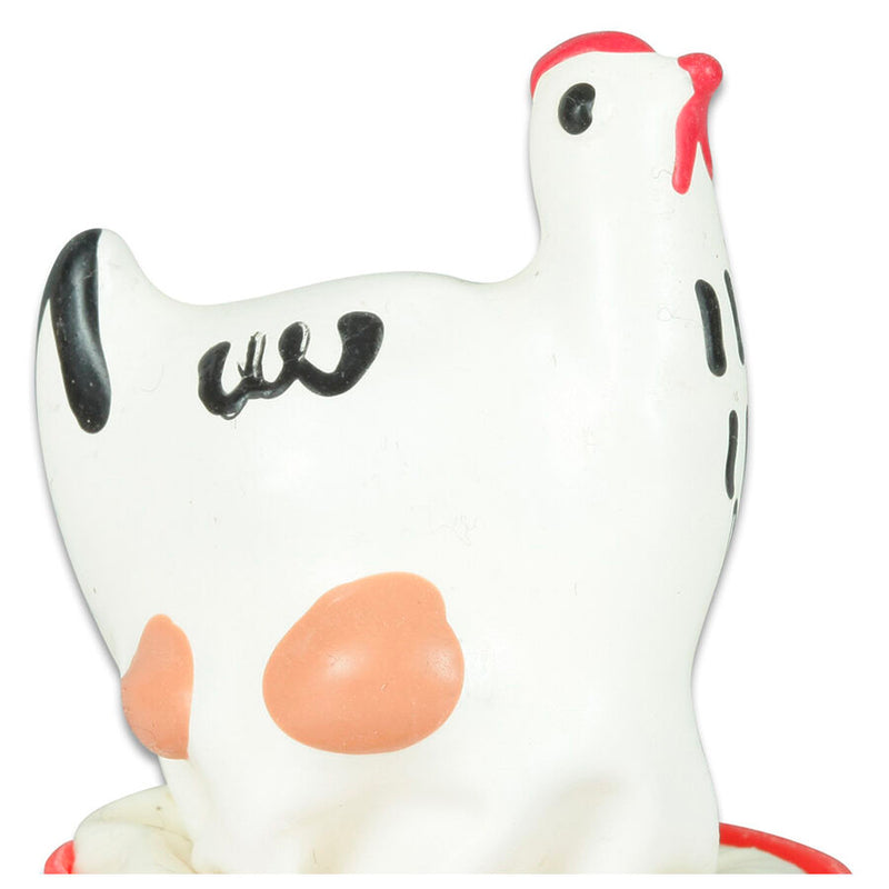Condomerie - preservativi novità dipinti a mano pollo bianco