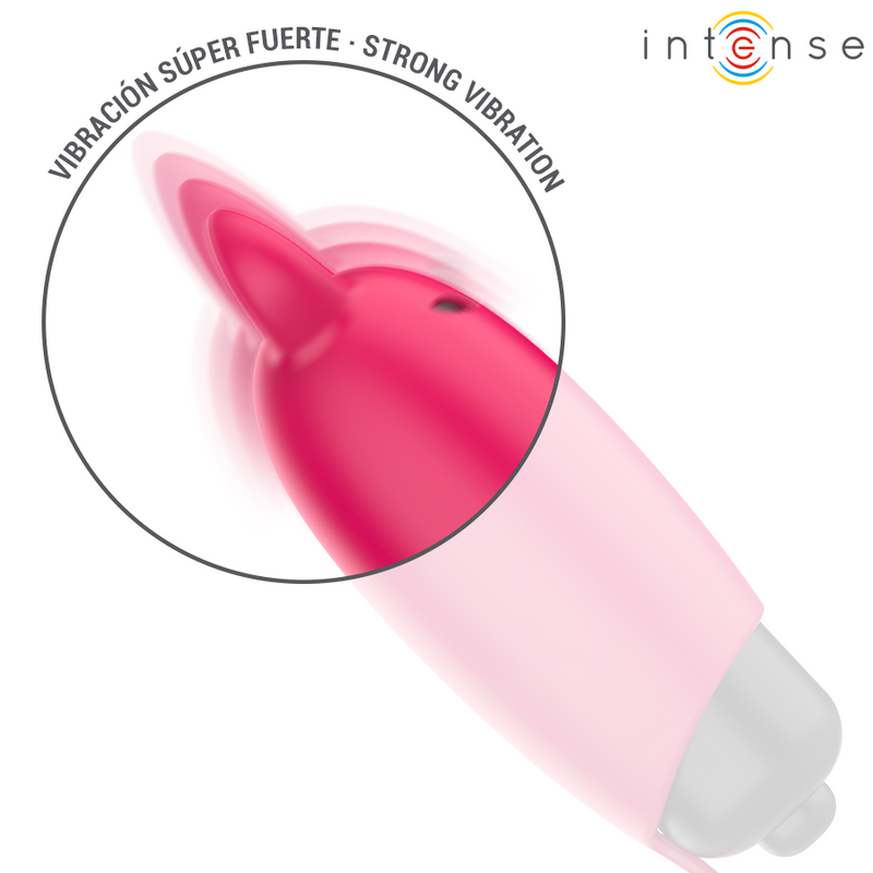 Intense - proiettile vibrante scarlatto red demon 9,3 x 2,4 cm