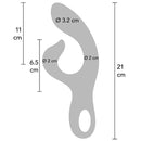 Xocoon - vibratore g-spot orgasmo finale fucsia