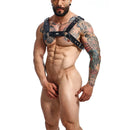 Mob - dngeon imbracatura a catena nera taglia unica