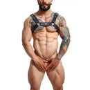 Mob - dngeon imbracatura a catena nera taglia unica